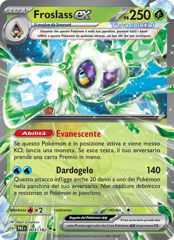 Froslass-ex 3 – Paradosso Temporale