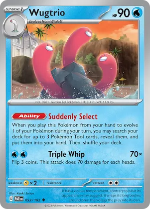 Wugtrio #53 – Paradox Rift