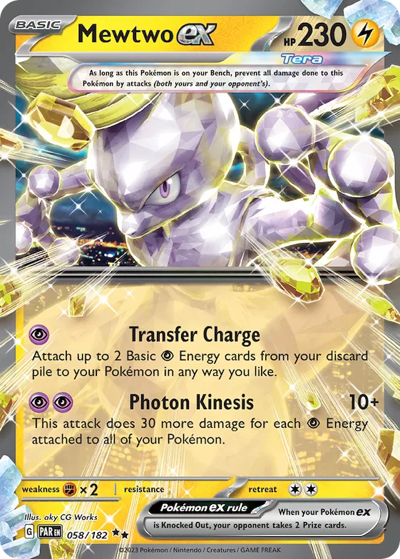 Mewtwo ex #58 – Paradox Rift