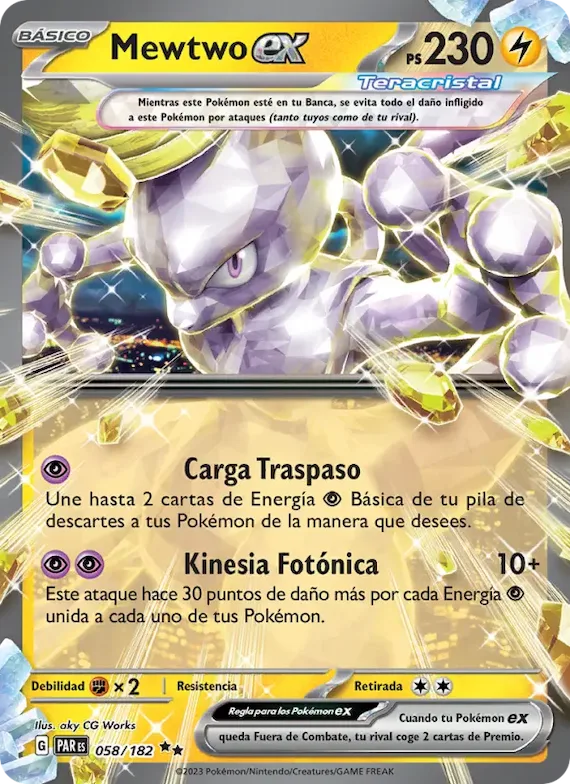 Mewtwo ex 58 – Brecha Paradójica