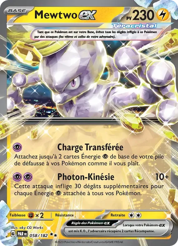 Mewtwo-ex 58 – Faille Paradoxe