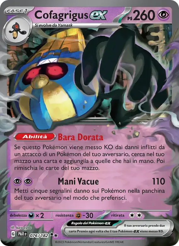 Cofagrigus-ex 76 – Paradosso Temporale