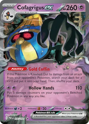 Cofagrigus ex #76 – Paradox Rift