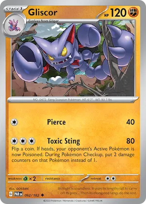Gliscor #92 – Paradox Rift