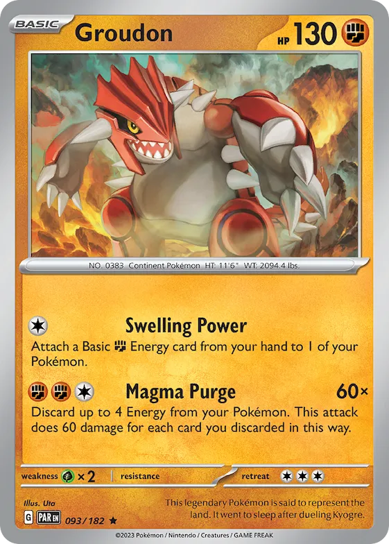 Groudon 93 – Fenda Paradoxal