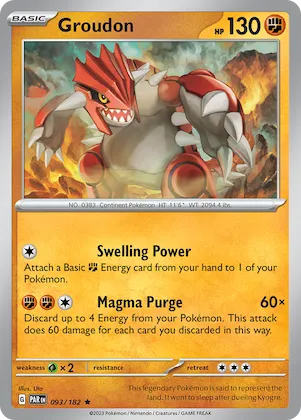 Groudon #93 – Paradox Rift