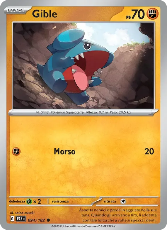 Gible 94 – Paradosso Temporale