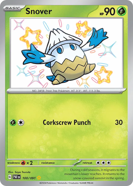Snover #100 – Paldean Fates