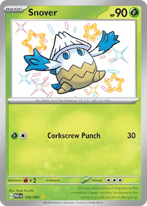 Snover #100 – Paldean Fates