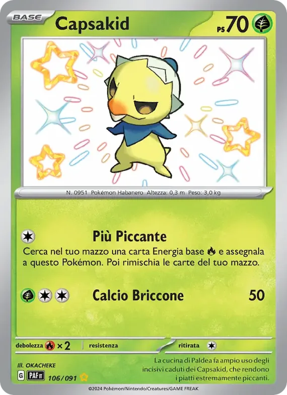 Capsakid 106 – Destino di Paldea