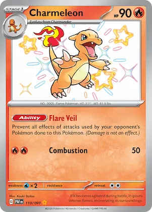 Charmeleon #110 – Paldean Fates