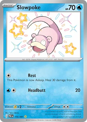 Slowpoke #116 – Paldean Fates