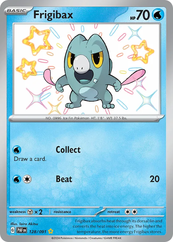 Frigibax #128 – Paldean Fates