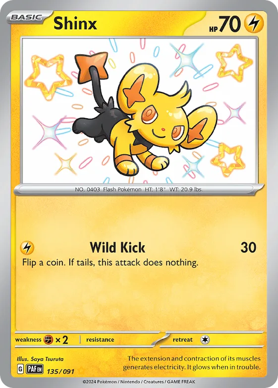 Shinx #135 – Paldean Fates