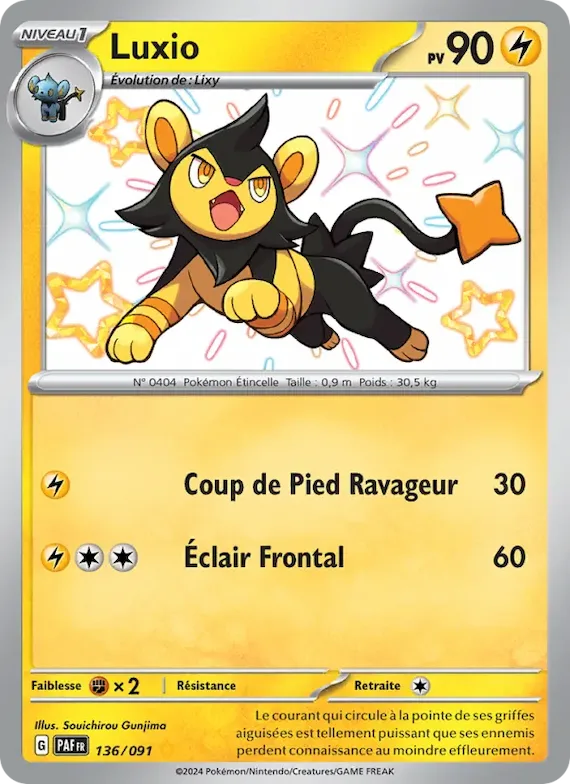 Luxio 136 – Destinées de Paldea