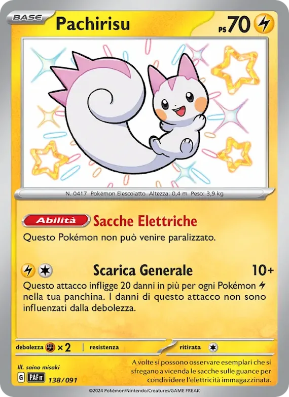 Pachirisu 138 – Destino di Paldea