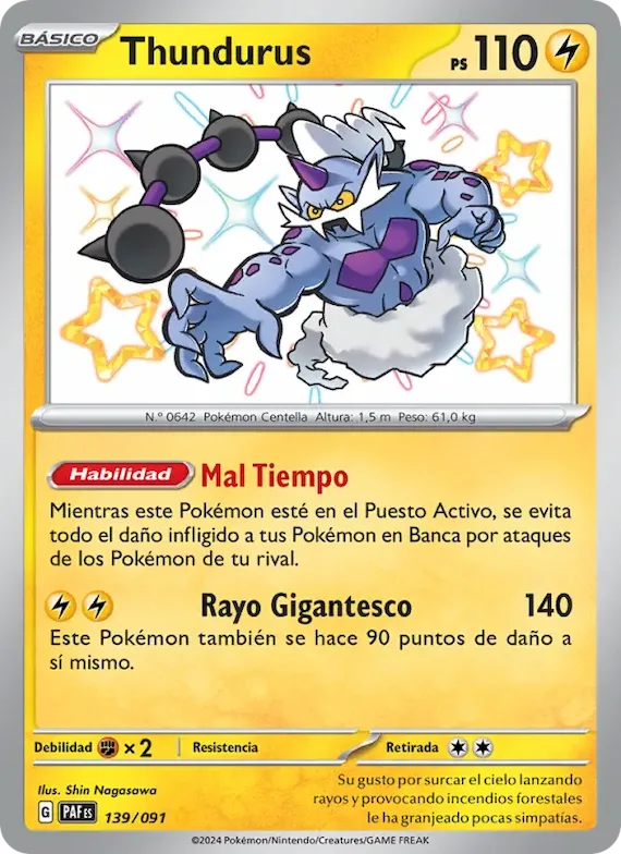 Thundurus 139 – Destinos de Paldea