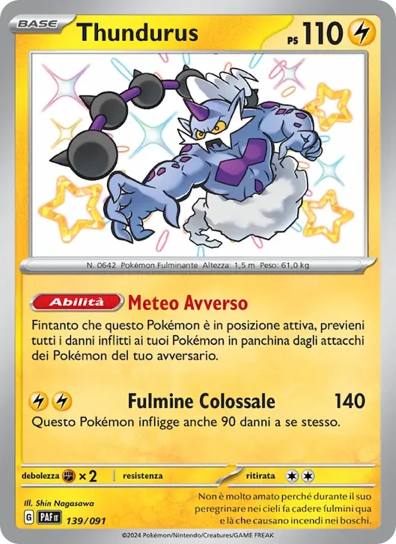 Thundurus 139 – Destino di Paldea