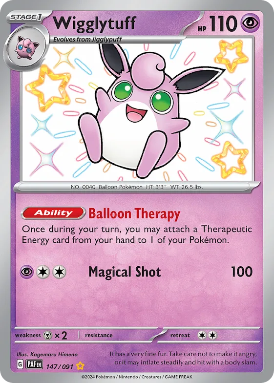 Wigglytuff #147 – Paldean Fates