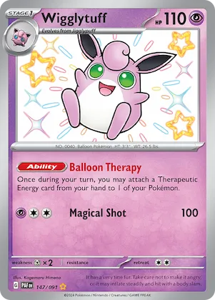Wigglytuff #147 – Paldean Fates