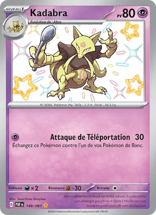 Kadabra n° 149 – Destinées de Paldea