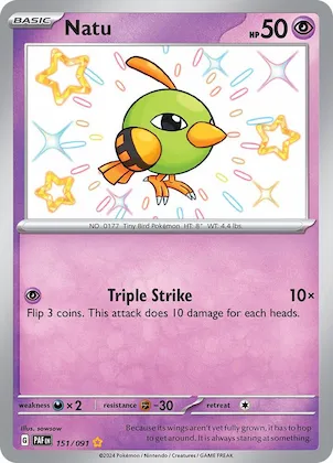 Natu #151 – Paldean Fates