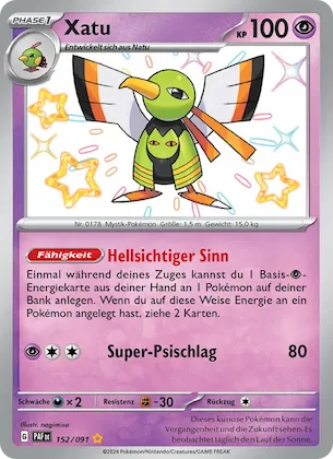 Xatu Nr. 152 – Paldean Fates