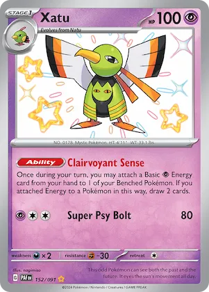 Xatu #152 – Paldean Fates