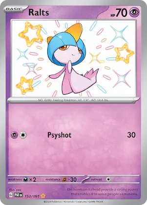 Ralts #153 – Paldean Fates