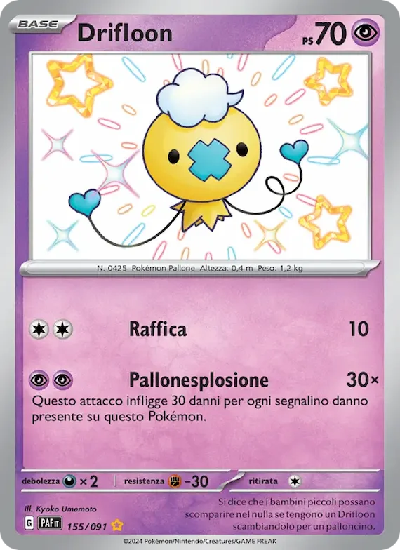 Drifloon 155 – Destino di Paldea