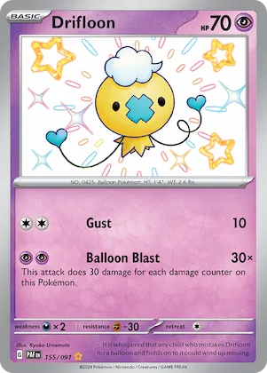Drifloon #155 – Paldean Fates