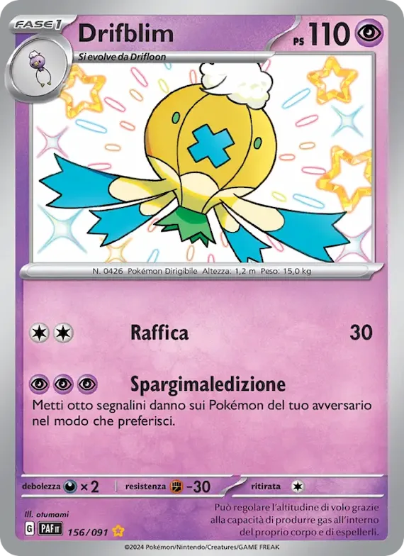 Drifblim 156 – Destino di Paldea