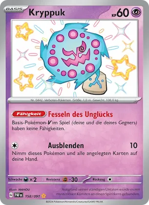 Kryppuk Nr. 158 – Paldean Fates