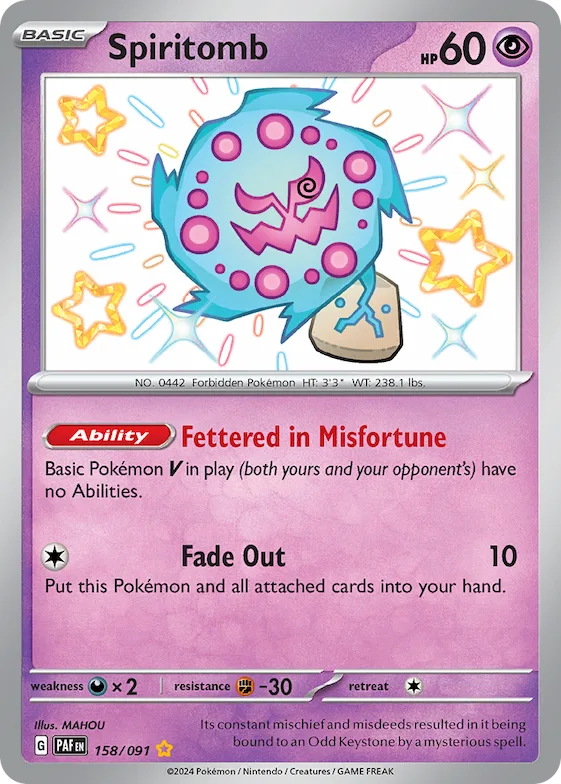 Spiritomb #158 – Paldean Fates