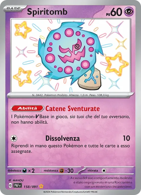 Spiritomb 158 – Destino di Paldea