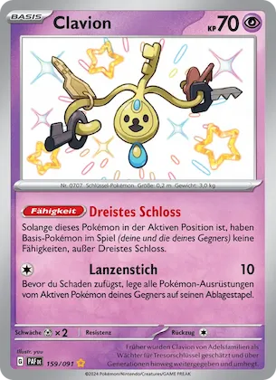 Clavion Nr. 159 – Paldean Fates