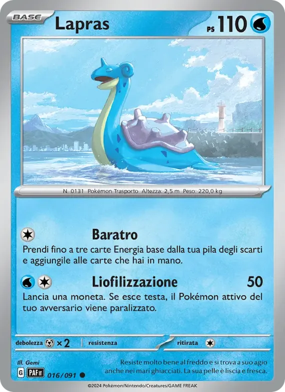 Lapras 16 – Destino di Paldea