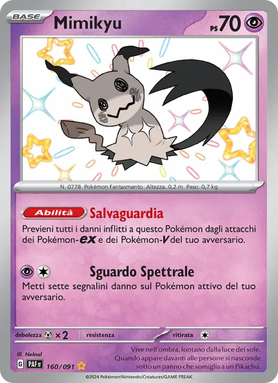 Mimikyu 160 – Destino di Paldea