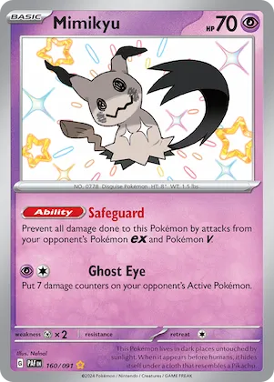 Mimikyu #160 – Paldean Fates
