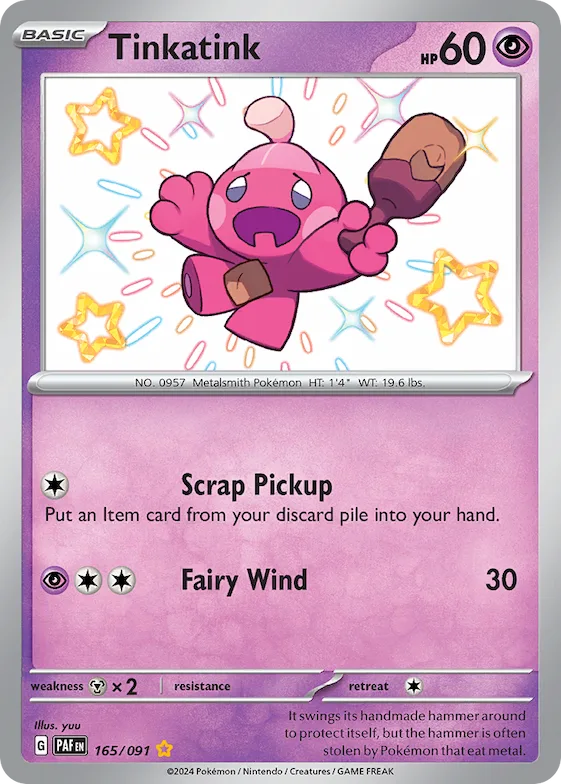 Tinkatink #165 – Paldean Fates