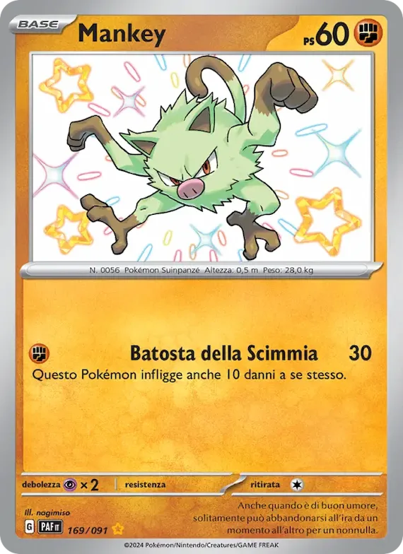 Mankey 169 – Destino di Paldea