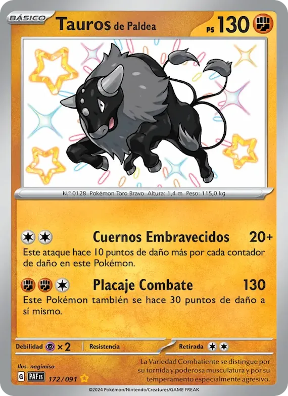 Tauros de Paldea 172 – Destinos de Paldea