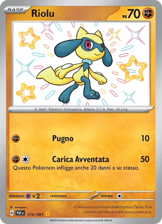 Riolu 173 – Destino di Paldea