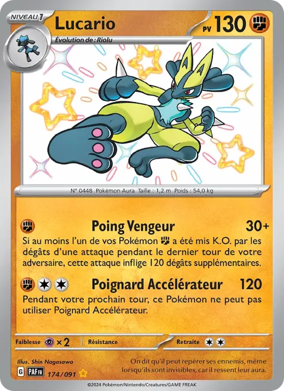 Lucario 174 – Destinées de Paldea