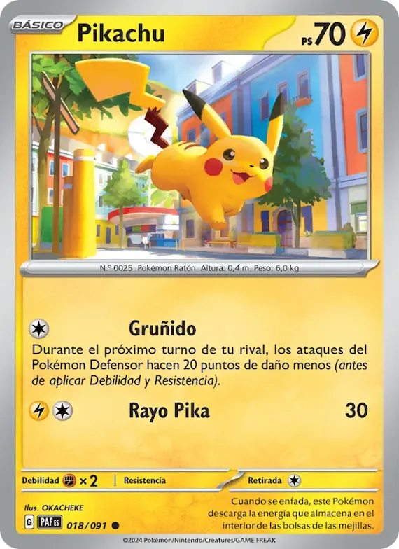 Pikachu 18 – Destinos de Paldea