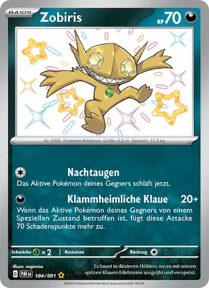 Zobiris Nr. 184 – Paldean Fates