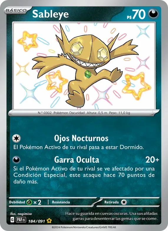 Sableye 184 – Destinos de Paldea