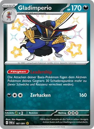 Gladimperio Nr. 187 – Paldean Fates