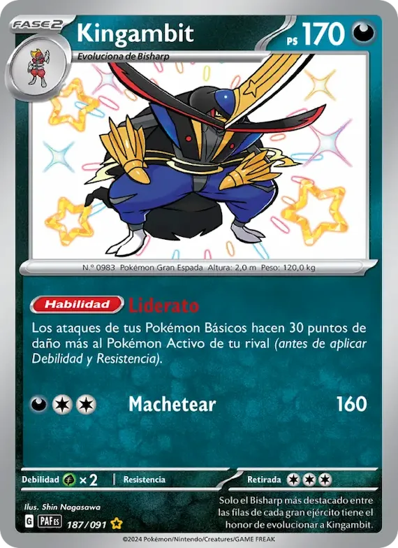 Kingambit 187 – Destinos de Paldea