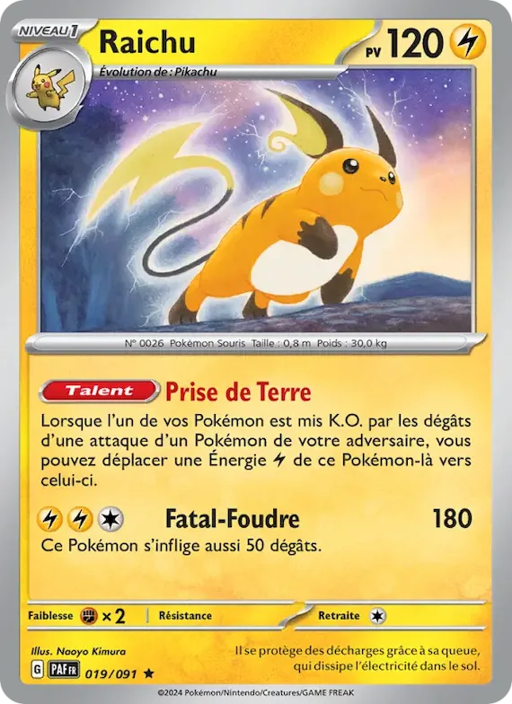 Raichu 19 – Destinées de Paldea